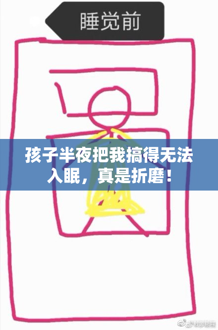 孩子半夜把我搞得无法入眠，真是折磨！