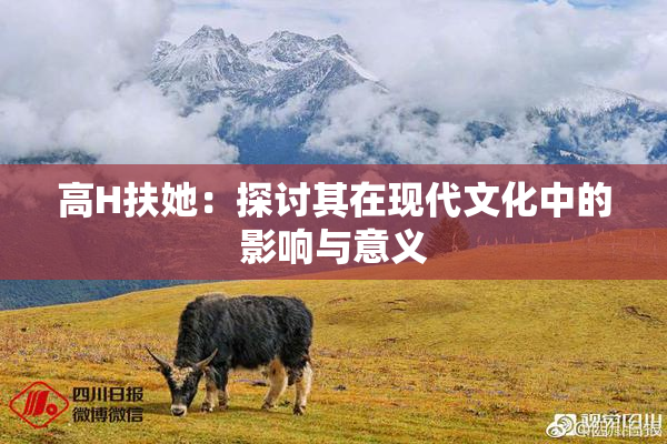 高H扶她：探讨其在现代文化中的影响与意义
