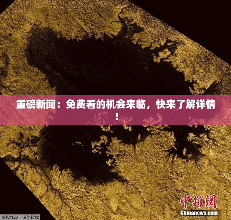 重磅新闻：免费看的机会来临，快来了解详情！