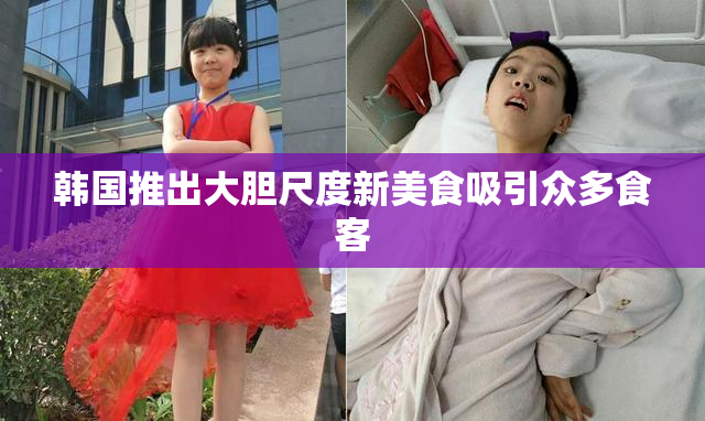 韩国推出大胆尺度新美食吸引众多食客