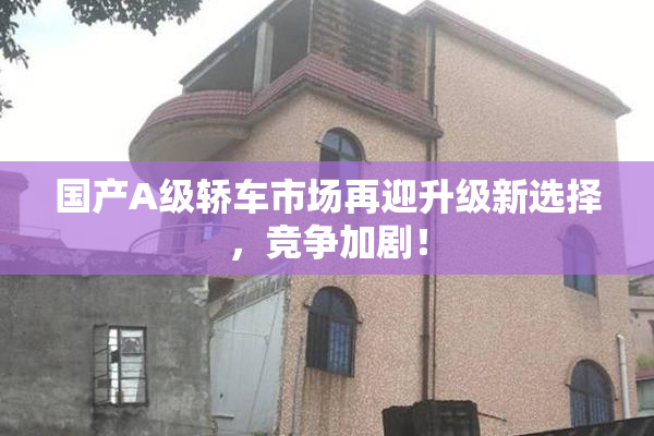 国产A级轿车市场再迎升级新选择，竞争加剧！