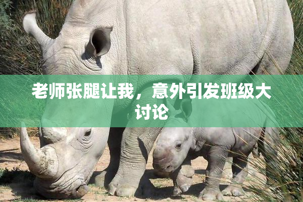 老师张腿让我，意外引发班级大讨论