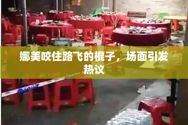 娜美咬住路飞的棍子，场面引发热议