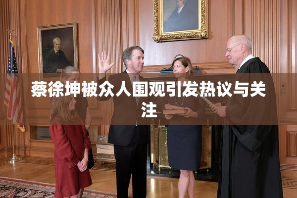 蔡徐坤被众人围观引发热议与关注