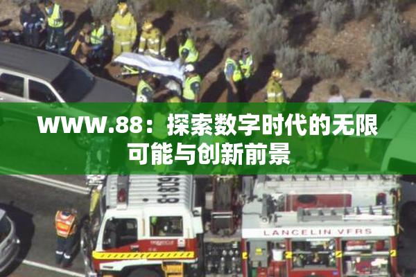 WWW.88：探索数字时代的无限可能与创新前景