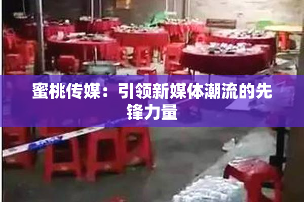 蜜桃传媒：引领新媒体潮流的先锋力量