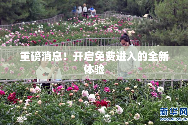 重磅消息！开启免费进入的全新体验