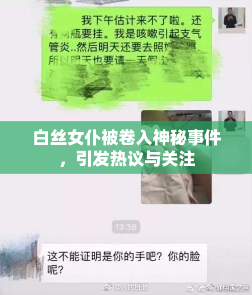 白丝女仆被卷入神秘事件，引发热议与关注