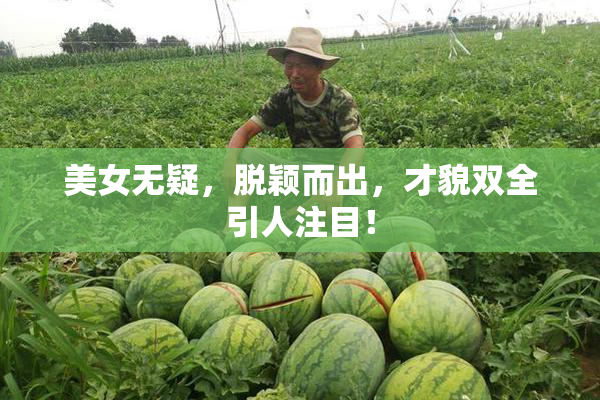 美女无疑，脱颖而出，才貌双全引人注目！