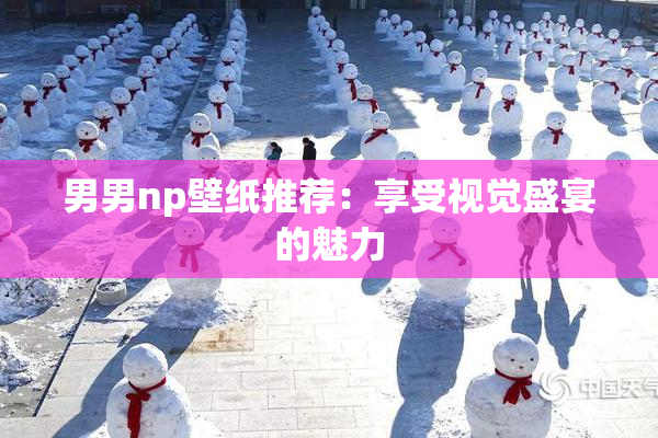 男男np壁纸推荐：享受视觉盛宴的魅力