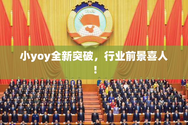 小yoy全新突破，行业前景喜人！