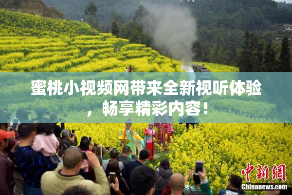 蜜桃小视频网带来全新视听体验，畅享精彩内容！