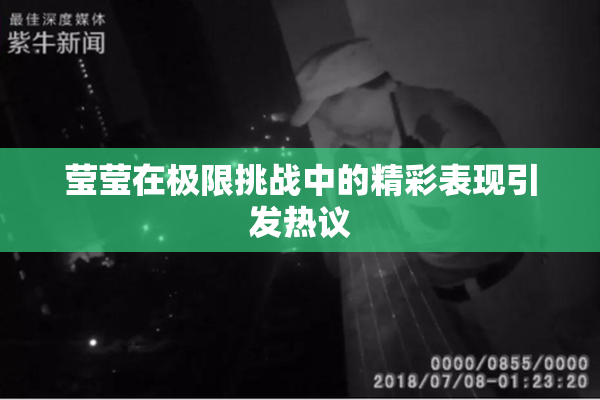 莹莹在极限挑战中的精彩表现引发热议