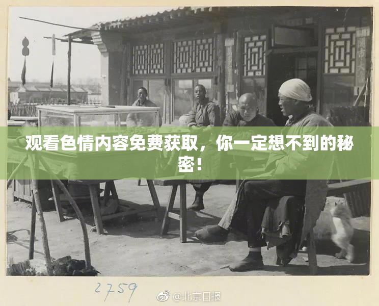 观看色情内容免费获取，你一定想不到的秘密！