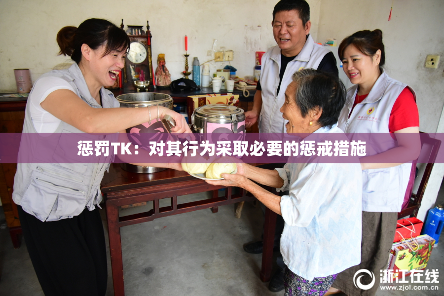惩罚TK：对其行为采取必要的惩戒措施