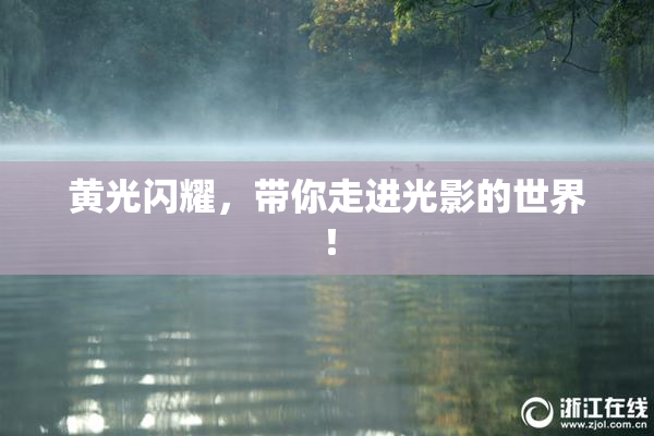 黄光闪耀，带你走进光影的世界！