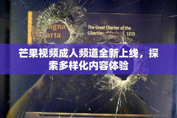 芒果视频成人频道全新上线，探索多样化内容体验