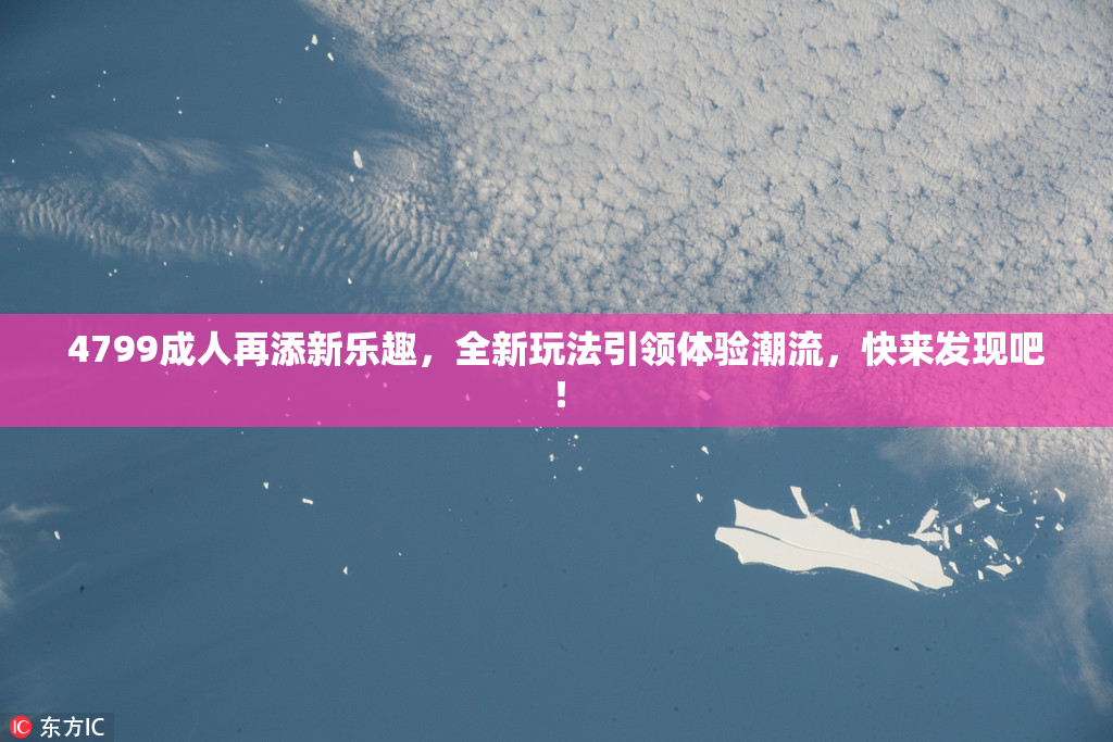 4799成人再添新乐趣，全新玩法引领体验潮流，快来发现吧！