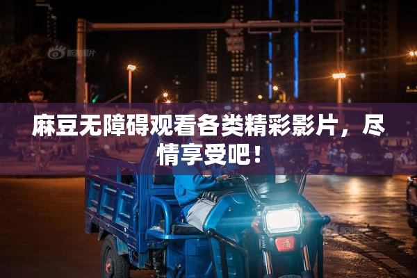 麻豆无障碍观看各类精彩影片，尽情享受吧！